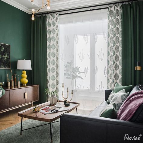 Green velvet sofa living room ideas