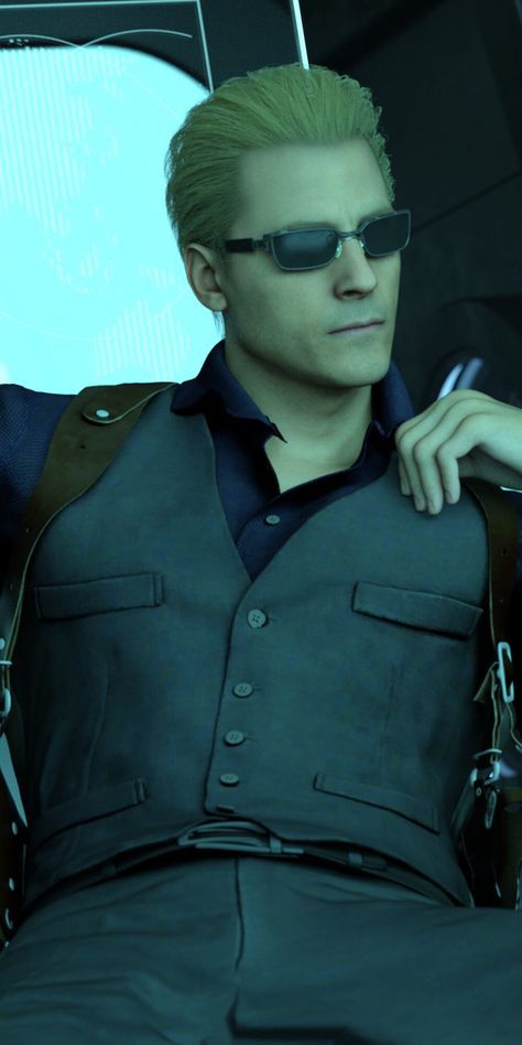 Albert Wesker Re5, Albert Wesker Icons, Albert Wesker Fanart, Wesker Resident Evil, Resident Evil Wesker, Resident Evil Anime, Pink Sweets, Albert Wesker, Resident Evil Collection