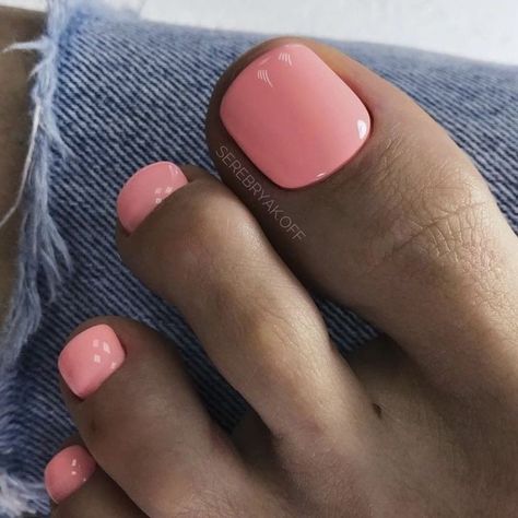 Pedicure Designs Toenails, Pedicure Colors, Toe Nail Color, Cute Toe Nails, Summer Toe Nails, Pedicure Designs, Shellac Nails, Toe Nail Designs, Oval Nails