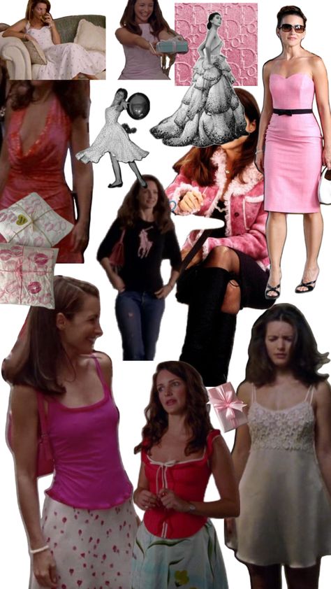 Charlotte York outfits but make it 🌸pink🌸 Charlotte York Outfits, City Summer Outfits, Carrie Bradshaw Outfits, Charlotte York, Girls Night Outfit, Colorful Outfit, Outfits 2000s, 2000s Outfits, Tv Show Outfits