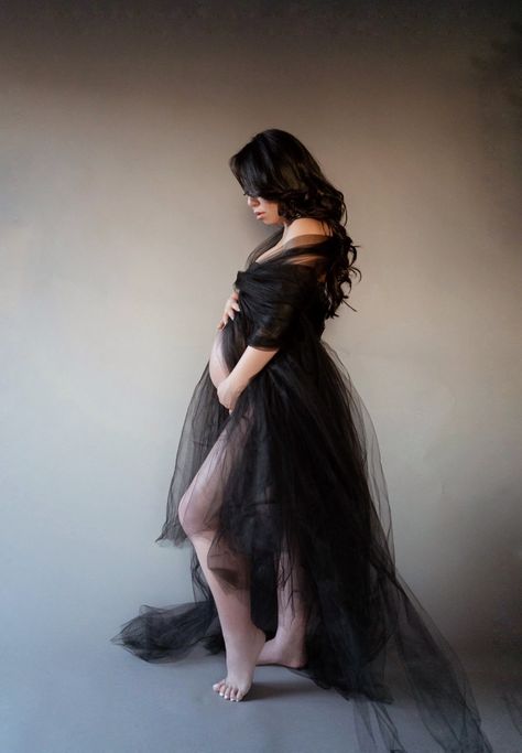 Maternity Shoot | Look 3 – Styled by MY Pregnant Goth Style, Goth Maternity Outfits, Spooky Maternity Pictures, Goth Maternity Shoot, Goth Pregnancy Outfits, Gothic Maternity Shoot, Witchy Maternity Photos, Goth Pregnancy, Goth Maternity