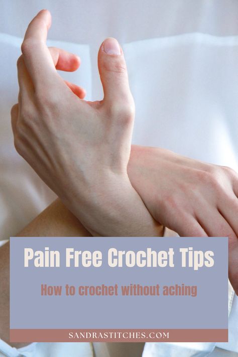 pain free crochet tips Wrist Pain, Hand Pain, Take Care Of Your Body, Crochet Tips, Learn How To Crochet, After Hours, Start Today, Pain Free, Neck Pain