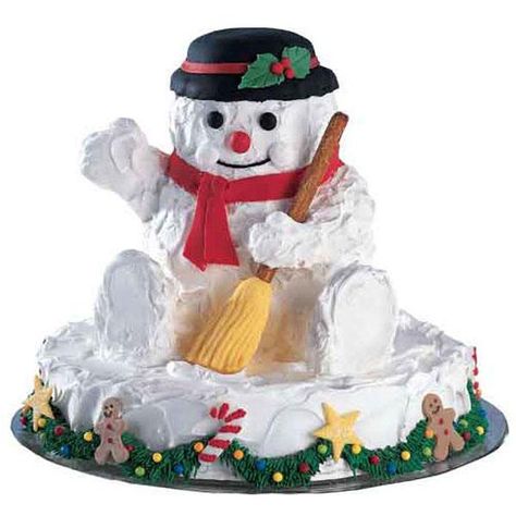 Seasonal Cakes, Winter Cakes, Cake Competition, Cake Wallpaper, Snowman Cake, Man Cake, Decorative Cakes, Christmas Cake Pops, Wilton Cake Decorating