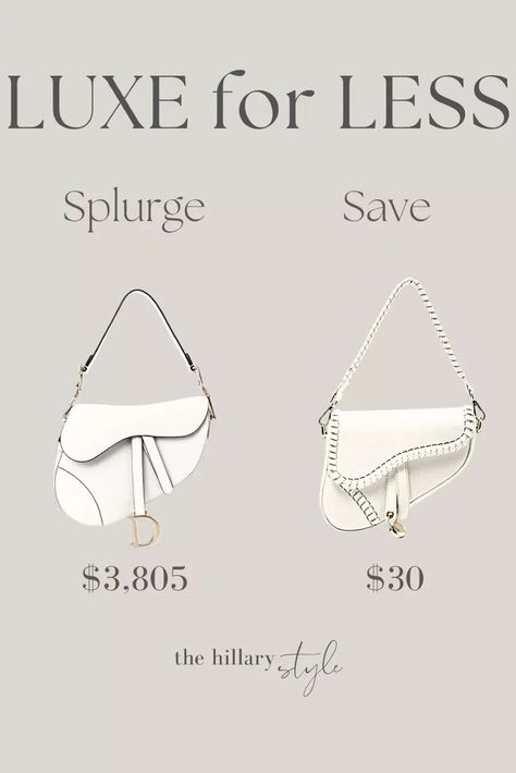 Luxe for Less: Saddle Bag Splurge on this Dior Saddle Bag? Or save with this $30 Amazon Dupe? Amazon, Amazon Look for Less, Dior, Designer Dupe, Luxe for Less, Summer Fashion, Amazon Finds, Christian Dior, The Real Real, Purse, Bag, Festival Fashion, Spring Fashion Finds, Bachelorette Party, Summer Purse, Amazon Fashion, Found It On Amazon, Amazon Fashion Finds, Amazon Dupe, Spring Fashion Fashion Amazon Finds, Found It On Amazon, Luxe For Less, Summer Purse, Amazon Fashion Finds, Summer Purses, Dior Saddle, Real Real, Dior Designer