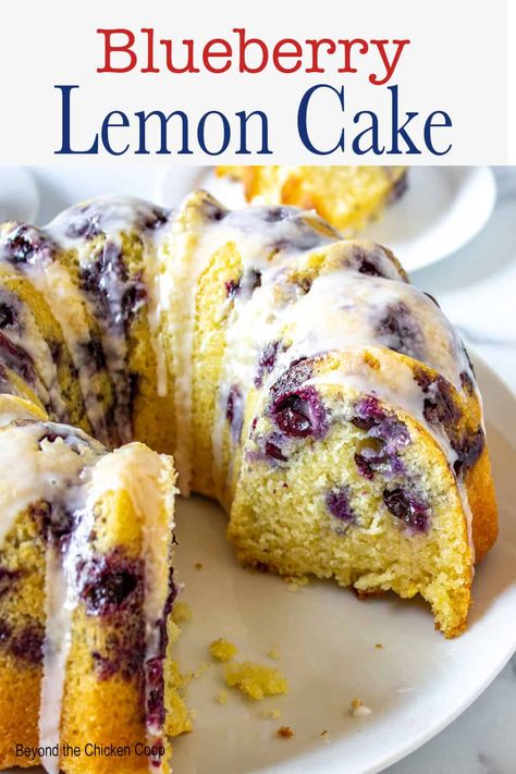 Blueberry Lemon Bundt Cake is a delicious and moist cake full of blueberries and lots of lemon flavor. This cake has a simple lemon glaze. Perfect for spring celebrations, Easter or a summertime gathering. Blueberry Lemon Bundt Cake, Blueberry Muffin Cake, Lemon Blueberry Pound Cake, Lemon Blueberry Bundt Cake, Blueberry Bundt Cake, Blueberry Pound Cake, Lemon Bundt Cake, Blueberry Lemon Cake, Gateaux Cake