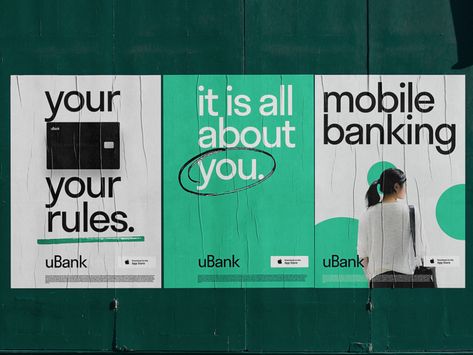 Banks Advertising, Banks Ads, Graphic Design Careers, Bank Branding, Ui Design Trends, Bank Design, Graphisches Design, Billboard Design, Banking Services