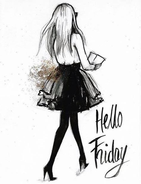 Hello Friday friday tgif friday quotes hello friday its friday Friday Fashion Quotes, Heather Stillufsen Quotes, Friday Pictures, Friday Images, Friday Fashion, Happy Friday Quotes, Friday Quotes Funny, Hello Friday, Girls Black Dress