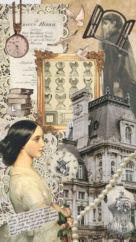 #aesthetic #historical #collage #vintage #victorian #victorianaesthetic #victorianera Historical Collage, Vintage Victorian Aesthetic, Elsa Aesthetic, Victorian Era Aesthetic, Bedroom Moodboard, Antique Cottage, Shuffles Aesthetic, Victorian Life, Victorian Aesthetic