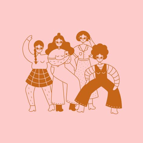 Gang Illustration, Black Friday Illustration, Vector Illustration People, Adobe Illustration, Local Girl, Yoga Illustration, Box Package, Drawing Expressions, Family Illustration