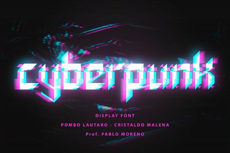 Cyberpunk Typography Graphic Design, Cyberpunk Logo Design, Cyberpunk Graphic Design, Cyberpunk Typography, Cyberpunk Font, Cyberpunk Logo, Neon Cyberpunk Aesthetic, Cyberpunk Glitch, Punk Typography