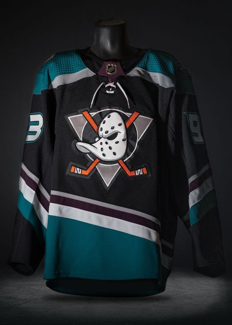 Anaheim Ducks unveil Mighty Ducks throwback jersey Anaheim Ducks Jersey, Nhl Jersey Outfit Men, Hockey Jersey Outfit Mens, Mighty Ducks Jersey, Hockey Jersey Outfit, Carpenter Pants Outfit, Mens Pants Fashion Casual, Anaheim Ducks Hockey, Ducks Hockey