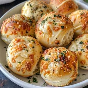 Easy Garlic Cheese Bombs Recipe Garlic Parmesan Cheeseburger Bombshell, Garlic Bread Bites, Pillsbury Biscuit Recipes, Low Fat Cheese, Garlic Cheese Bread, Garlic Cheese, Butter Cheese, Bombe Recipe, Balls Recipe