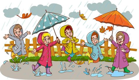 Rainy Season Pictures, Rainy Day Clipart, Rainy Day Pictures, Picture Composition, Halloween Activities For Kids, Award Certificates, Picture Description, Rainy Season, Halloween Pictures