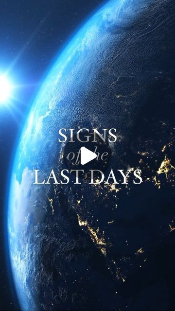 @jw_friendly on Instagram: "Signs of the last days, according to God’s Word, the Bible This was such a great article on jw.org entitled “What Is the Sign of “the Last Days,” or “End Times”?” (For more info, visit jw.org) Although NO one knows the time or day the end will come, Jehovah lovingly told us the signs to look out for when the end is close. Do you feel like the end is near? Video by @spiritualgemsshop #jw #jworg #jwstudygram #jwstudying #jwstudy #jwbible #jworganization #jwencouragement #jwinspirational #jwlove #jwfriends #jwfamily #jwpenpal #jwsisters #jwbrotherhood #jwhearts #jwlove #jwlifestyle #jwlife #jwpreaching #winternational" Jw Encouragement, Jw Bible, The End Is Near, Bible Video, Jw Family, Last Days, The Signs, Do You Feel, S Word