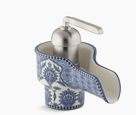 Take a look at these stylish faucets, plus the expert tips you need to know before buying one. Moorish Architecture, Primitive Bathrooms, Undermount Bathroom Sink, Widespread Bathroom Faucet, Bathroom Sink Faucets, Amazing Bathrooms, Sink Faucets, Elle Decor, Bathroom Faucets