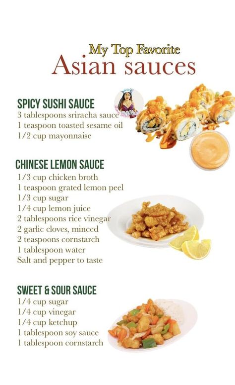 Spicy Sushi Sauce, Easy Asian Sauce, Homemade Asian Sauce, Spicy Sushi, Sushi Sauce, Asian Sauces, Baked Chicken Recipes Healthy, Easy Stir Fry Recipes, Toasted Sesame Oil