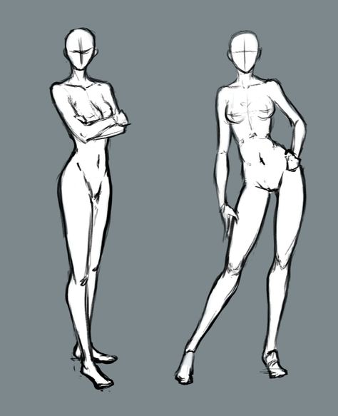 Female Pose Reference Full Body Drawing, Long Pose Figure Drawing, Drawing Reference Standing Female, Tall Woman Drawing Reference, Standing Oc Base, Women Full Body Drawing, Bold Pose Reference, Body Reference Drawing Woman Poses Standing, Women Standing Reference