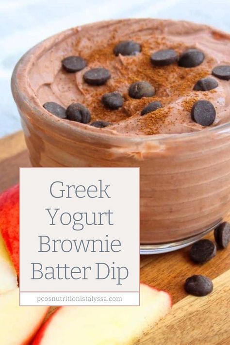 Try this Greek yogurt brownie dip for a light chocolate fruit dip that's perfect for snacks or a healthy dessert fruit dip. Made with healthy cocoa and Greek yogurt, this Greek yogurt chocolate fruit dip pairs perfectly with fresh fruit. Enjoy one of the best yogurt dips that's both delicious and nutritious. Healthy Brownie Batter, Chocolate Fruit Dip, Greek Yogurt Recipes Healthy, Greek Yogurt Brownies, Greek Yogurt Snacks, Dip With Greek Yogurt, Yogurt Dessert Recipes, Greek Yogurt Chocolate, Greek Yogurt Dessert