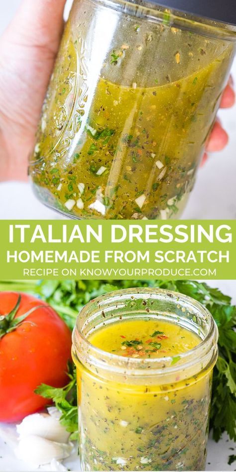 Healthy Dressing Recipes, Cheese Sauces, Italian Dressing Recipes, Easy Salad Dressing Recipes, Healthy Dressing, Homemade Italian Dressing, Salad Dressing Recipes Healthy, Special Breakfast, Pasta Salad Dressing