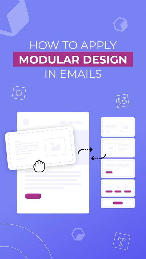 Modular email design is becoming a very popular trend for email marketers and designs alike. One of the biggest benefits of applying modular design tactics is that you can improve your email production process and speed up the way you build an email, a template, a campaign, and even how you work within your team. Modular Email Design, Email Layout, Green Play, Text Structure, Email Design Inspiration, Header Design, Mobile Responsive, Boost Productivity, Best Email