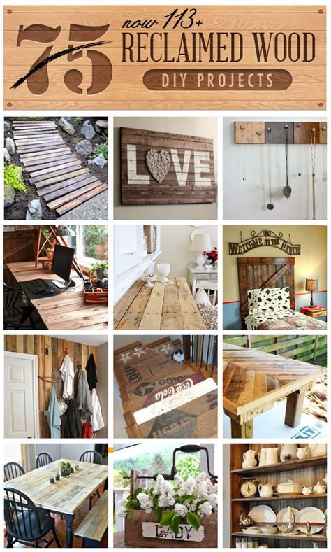 Reclaimed Lumber Projects, Wood Diy Projects, Reclaimed Wood Diy, Beautiful Features, Barn Wood Projects, Funky Junk Interiors, Reclaimed Wood Projects, Woodworking For Kids, Diy Holz