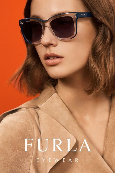 Sunglasses -Furla Nice Glasses, Furla Bags, Stylish Glasses, Athleisure Outfits, Ad Campaign, Shoes And Accessories, Bags Shoes, Store Design, Square Sunglasses Women