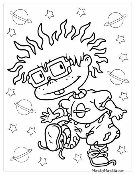 Coloring Book Art Aesthetic, Coloring Book Pages Aesthetic, Cartoon Character Coloring Pages, Rugrats Coloring Pages, Cartoon Characters Coloring Pages, Colouring Pages For Adults, Coloring Pages Aesthetic, Best Coloring Pages, Spiderman Coloring