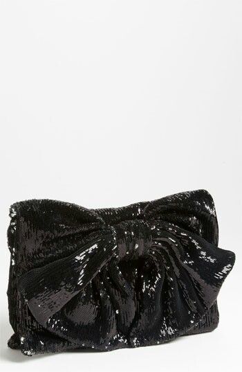 Sparkly Purse, Valentino Clutch, Bow Clutch, Luxury Clutch, Sequin Shirt, Couture Handbags, Sequin Bow, Cute Bags, Red Valentino