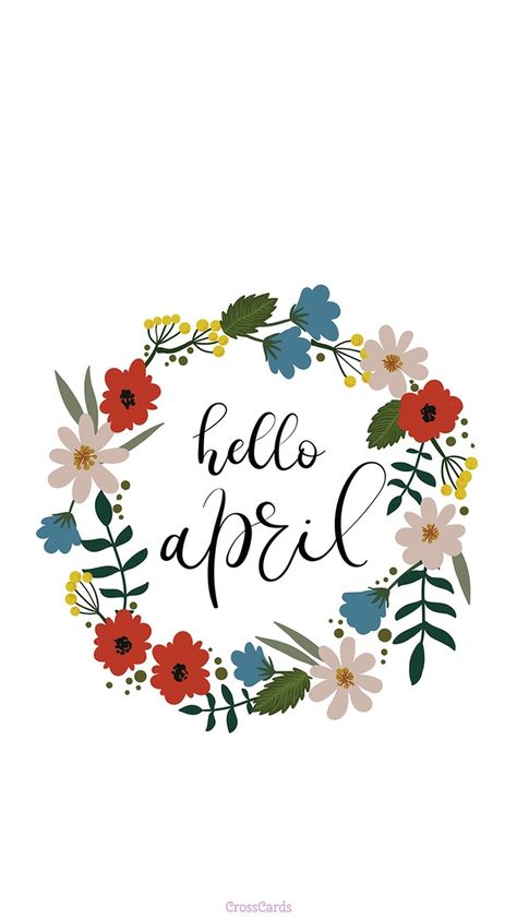 Hello April April Wallpaper, Frühling Wallpaper, Hello Wallpaper, Wallpaper Website, Coastal Wallpaper, Hello April, Hello August, Easter Wallpaper, Cute Fall Wallpaper