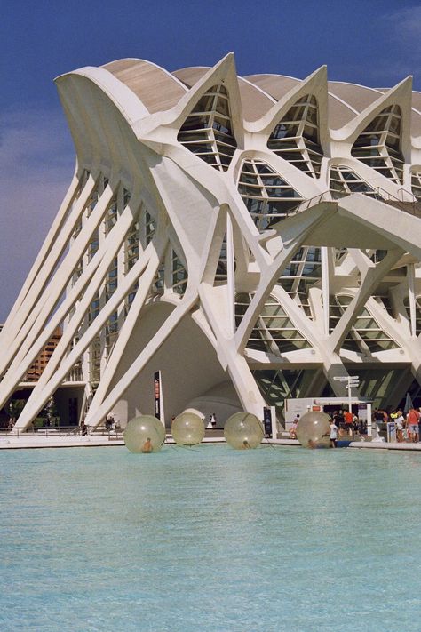 Arch2O-City of Arts and Sciences -Santiago Calatrava 4 World Expo 2020, Interesting Houses, Santiago Calatrava Architecture, Mad Architects, Parametric Architecture, Santiago Calatrava, River Bed, Top Architects, Architectural Section