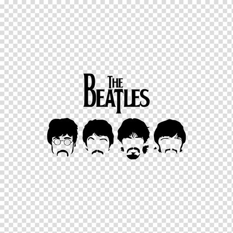 Beatles Silhouette Art, The Beatles Silhouette, The Beatles Svg, Beatles Love Songs, Beatles Silhouette, Beatles Design, Poster Silhouette, Silhouette Architecture, Music Silhouette