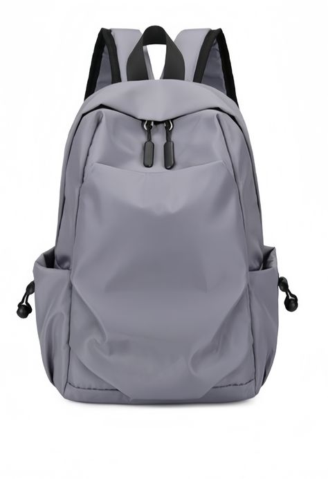 Fashion New Oxford Cloth Backpack Men Product information: Lining texture: polyester cotton Applicable scenario: Daily configuration Color: gray, black Function: breathable Material: Oxford cloth Style: Fashion Packing list: School bag *1 #onlineshopping #onlinestore Backpack Outfit, Grey Bag, Stylish Backpacks, Chest Bag, Packing List, Men's Backpack, Daily Fashion, Adjustable Straps, Fashion Forward