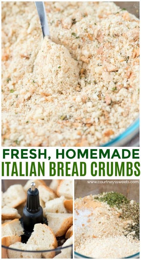 Make Bread Crumbs, Homemade Bread Crumbs, Italian Bread Crumbs, Seasoned Bread, Bread Crumbs Recipe, Bread Ideas, Italian Breadcrumbs, Make Bread, Seasoned Bread Crumbs