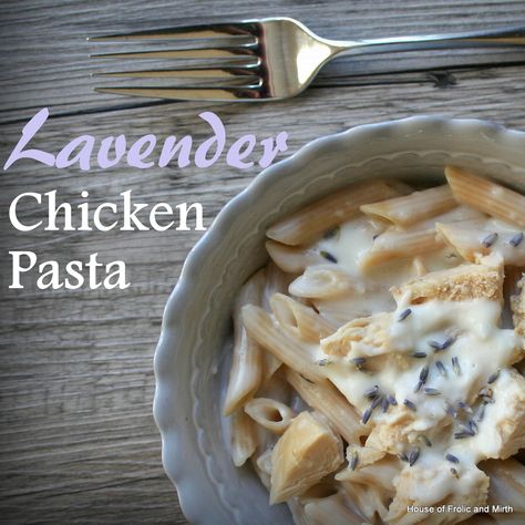 If you like the taste of lavender, you'll like this recipe! It would be a great addition to a special Spring or Easter gathering.    #‎MyAllrecipes‬ ‪#‎AllrecipesAllstars‬ ‪#‎AllstarsMarchContest Lavender Chicken, Cajun Chicken Pasta Recipe, Cajun Chicken Salad, Garlic Chicken Pasta, Cheesy Chicken Pasta, Chicken Supreme, Chicken Pasta Dishes, Homemade Cheese Sauce, Cajun Chicken Pasta