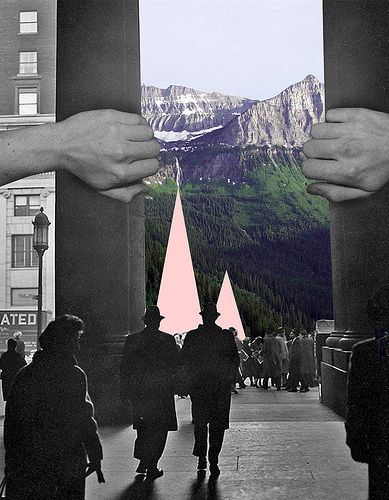 //City//Retreat// | Flickr - Photo Sharing! #collage Collage Architecture, City Collage, Elvis Costello, Architecture Collage, Collage Design, 판타지 아트, Salvador Dali, Pics Art, Surreal Art