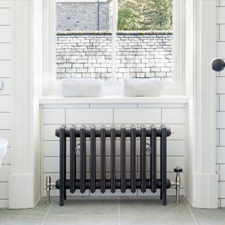 Radiator Under Window, Steam Radiators, Cast Iron Radiator, Iron Radiator, British Country, Cast Iron Radiators, Column Radiators, Steel Columns, Bespoke Design