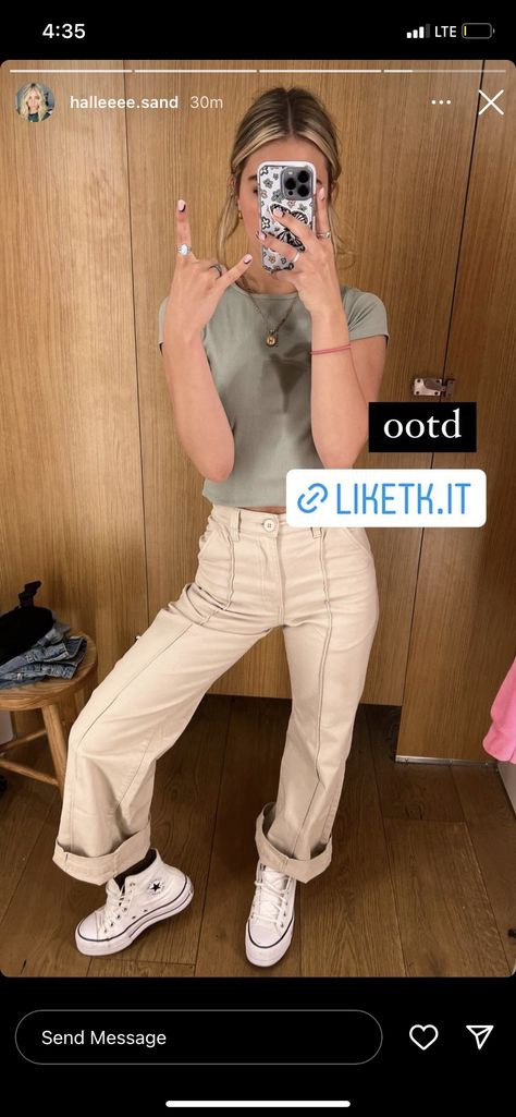 Utah Summer Outfit, Hallesoswag Outfits, Halle Sandberg Outfits, Utah Girl Outfits, Halle Sandberg, Utah Outfits, Utah Girl, Basic Girl Outfit, Converse Outfits