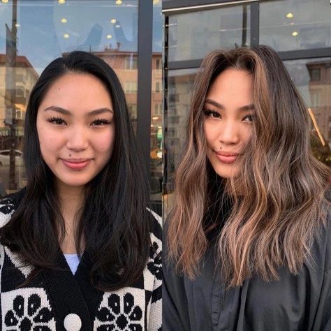 Sombre Brown Hair, Brown Sombre, Hair Jazz, Hair Contouring, Black Hair Balayage, Brown Hair Looks, Bronde Balayage, Brown Hair Inspo, Brunette Hair With Highlights