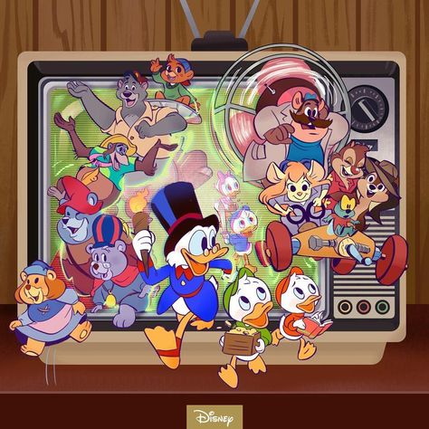 It's the 29th Anniversary of The Disney Afternoon! | Disney | Know Your Meme Disney Afternoon, Goof Troop, Disney Duck, Duck Tales, Mickey Mouse Cartoon, 80s Cartoons, 90s Childhood, Disney Shows, Disney Plus