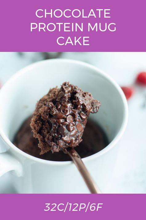 What if we told you that a delicious single-serving dessert could be yours in less than 5 minutes? A microwave and a mug are all you need for this easy Chocolate Protein Mug Cake recipe! Plus with 12 grams of protein, this “dessert” could totally count as a snack. Or breakfast. No judgement here! .. . . . #Macrostax #Macros #mustbethemacros #progress #fitness #fit #nutrition #weightloss #diet #lifechange #motivation #food #fuel #goals #iifym #recipe #foodprep #quick #mugcake #lowfat #easy Microwave Desserts, Mug Brownie Recipes, Nutella Brownie, Protein Mug Cakes, Brownie In A Mug, Nutella Brownies, Nutella Recipes, Mug Recipes, Makanan Diet