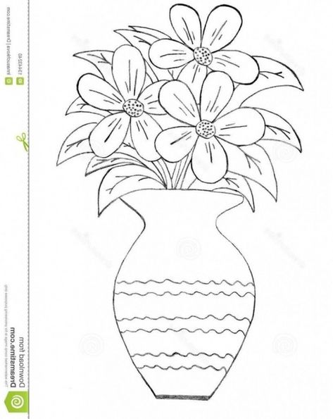 Flower Pot Pencil Drawing is probably the easiest and efficient arts, which you can consider as a complete period as well as complete time interest or...  #flowerpotdrawinginpencilshade #flowerpoteasypencilsketch #flowerpotpencildrawing Flower Vase Drawing, Pencil Drawing Pictures, Vase Drawing, Floral Design Drawing, فنسنت فان جوخ, Pencil Drawings Of Flowers, Vase With Flowers, Drawing Hands, Rose Drawing