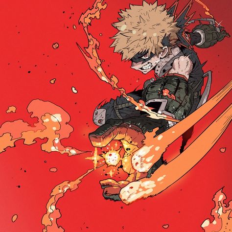 Hero Poster, Katsuki Bakugo, Perspective Art, Hero Wallpaper, Anime Character Drawing, Anime Poses Reference, Drawing Poses, Drawing Reference Poses, Anime Poses