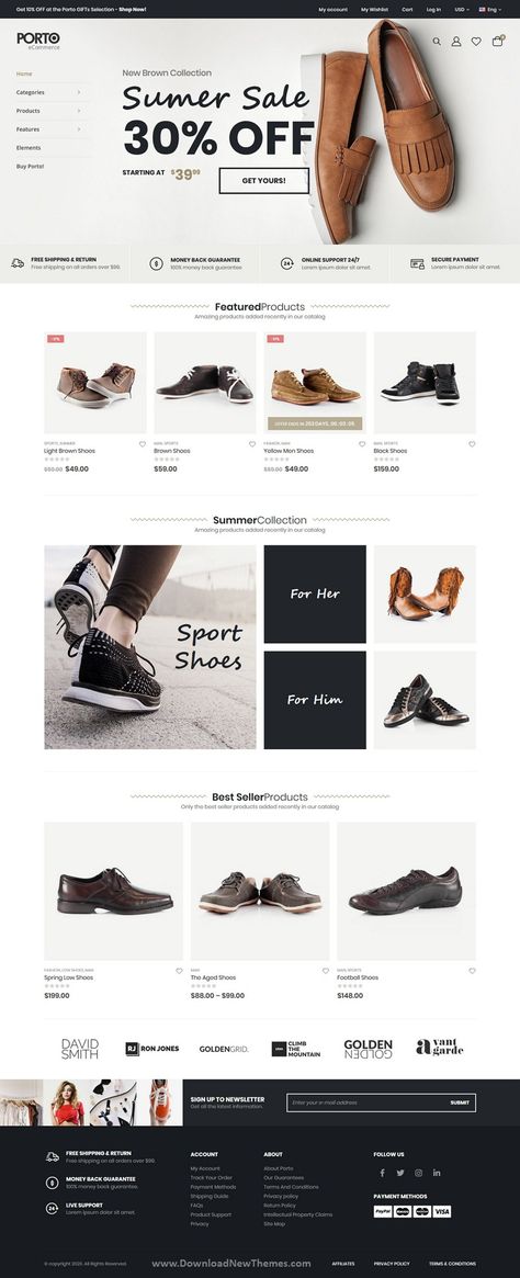 Are you looking for eCommerce WordPress themes to build your online store? In this article we have collected 10+ best WooCommerce templates made in WordPress for best eCommerce website to download now & live preview click on image 👆 webdesign uiuxdesign shoes sneakers shoestore Shoe Website Design Inspiration, Shoes Email Design, Shoes Web Design, Shoes Website Design, Shoes Banner Design, Shoe Website, Website Sample, Music Template, Online Store Website