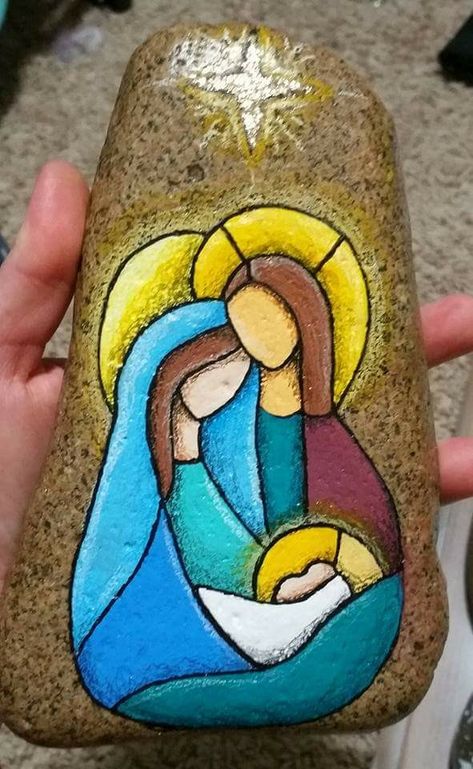 Cuadros con pie Rock Painting Ideas, Christmas Rock, Painted Rocks Diy, Rock Painting Ideas Easy, Rock Painting Patterns, Paint Rock, Rock Painting Designs, Creative Painting, Stone Crafts