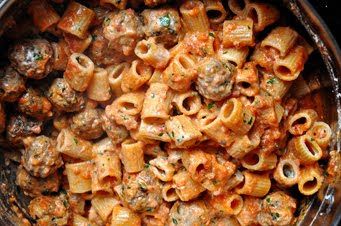 Meatballs And Pasta, Meatball Pasta Bake, Step By Step Cooking, Mini Meatballs, Meatball Pasta, Baked Pasta, Italian Meatballs, Cooking Tutorials, Mother Of Two