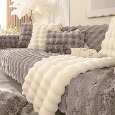 Couch Slipcovers, Cozy Sofa, Soft Sofa, Plush Sofa, Sofa Slipcover, Furniture Slipcovers, Types Of Sofas, Couch Cushions, Couch Covers