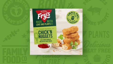 Fry’s Family Foods – Packaging Of The World Frozen Food Packaging, New Identity, Korea Style, Food Packaging Design, Food Shows, Vegan Foods, Corporate Branding, Fried Food, Sustainable Lifestyle