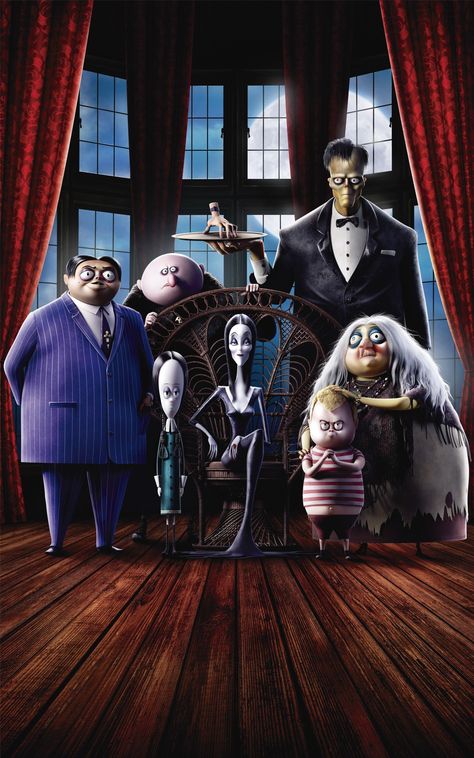 Family Movie Poster, Addams Family Movie, Lost Village, Adams Family, The Addams Family, Tv Series Online, Family Cartoon, Movies 2019, Movie Wallpapers