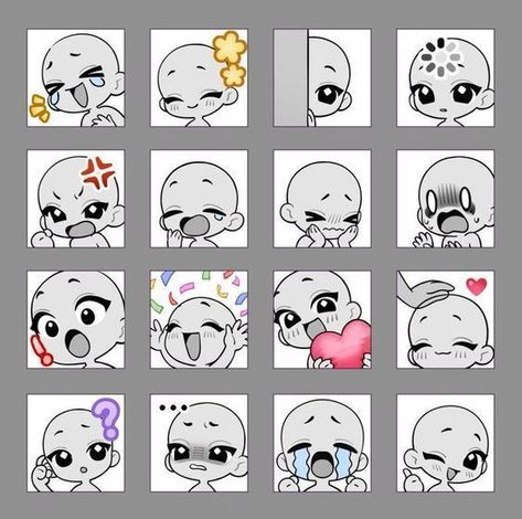 . Chibi Sticker Base, Chibi Emotes Twitch Base, Twitch Emote Base Free, Emote Base Free, Twitch Emotes Base Free, Emote Template, Twitch Emotes Base, Emote Commissions, Emotes Base . twitch emote Chibi Art Style Eyes, Emotes Twitch Base, Emote Template, Emotes Base, Emote Base, Base Chibi, Chibi Emotes, Emotes Twitch, Comic Tutorial