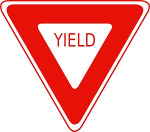 Yield Sign Clip Art Yield Sign, Printable Signs Free, Only One You, Holy Father, Traffic Signs, Free Clipart, Core Values, The Way You Are, Toxic Relationships